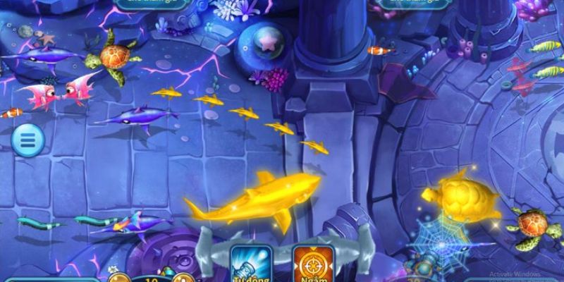 Trải nghiệm thế giới đại dương sống động trong game bắn cá online