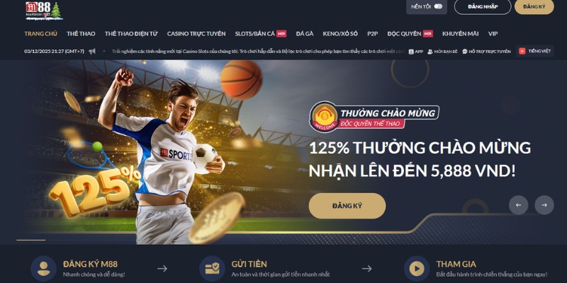 Giới thiệu đôi nét về thương hiệu cá cược trực tuyến M88