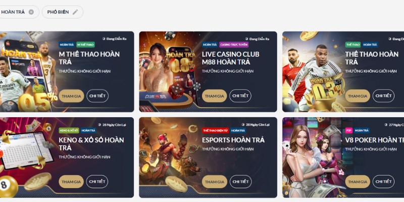 Hoàn trả hỗ trợ giảm thiểu tổn thất cho người chơi