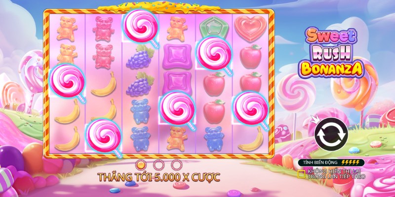 Sweet Bonanza mang đến trải nghiệm thưởng thức giải trí đầy cuốn hút