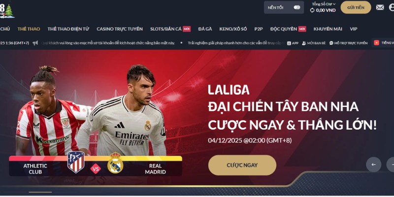 Theo dõi thông số thi đấu cập nhật liên tục tức thời
